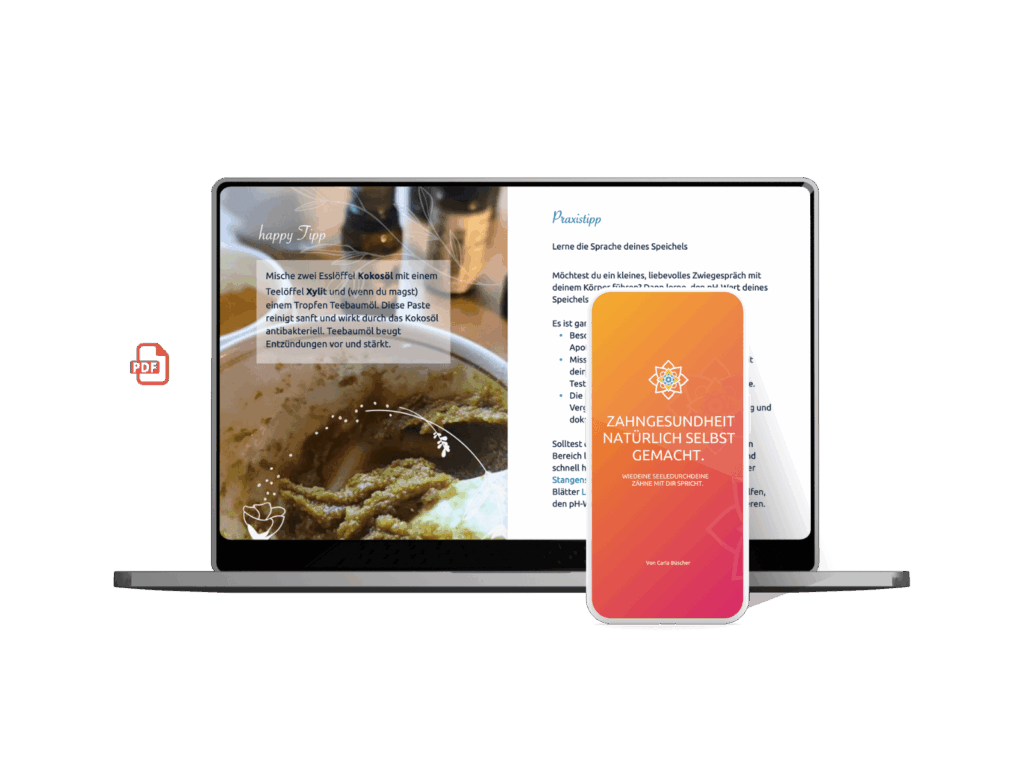 SureCart-Produktbild für das digitale Buch „Zahngesundheit – Natürlich Selbst Gemacht“ als PDF
